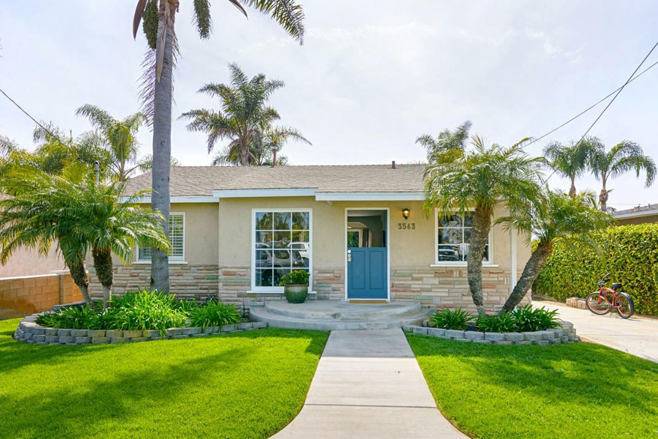 Ultimate Beach Bungalow - 1 Block From Beach - Huge Backyard Carlsbad Exterior photo