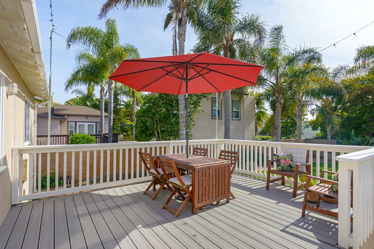 Ultimate Beach Bungalow - 1 Block From Beach - Huge Backyard Carlsbad Exterior photo